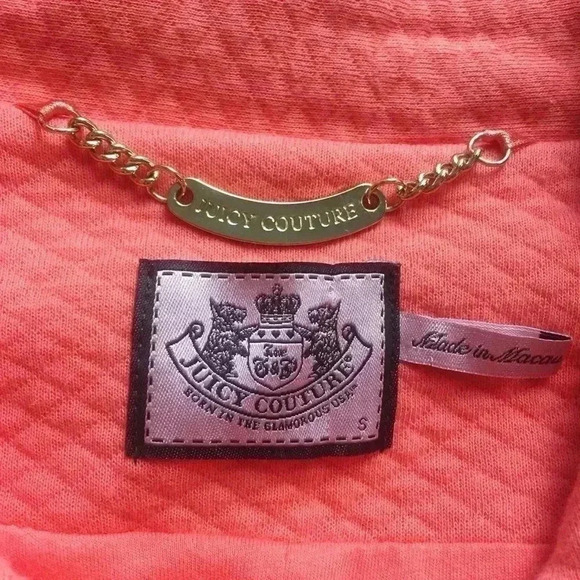 Juicy Couture Quilted Peter Pan Collar Peacoat - Picture 7 of 7